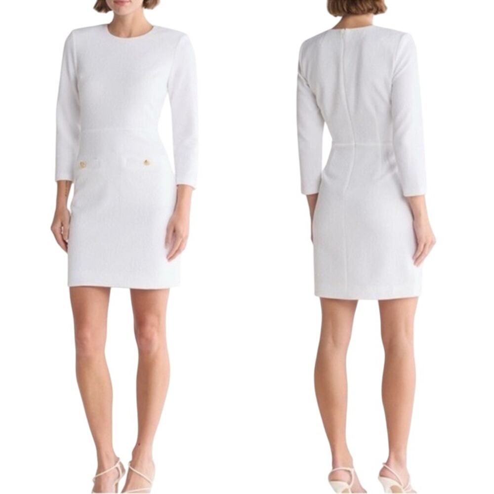 Veronica Beard Channing Jacquard Sheath Dress Party Bridal Cocktail Formal 4
